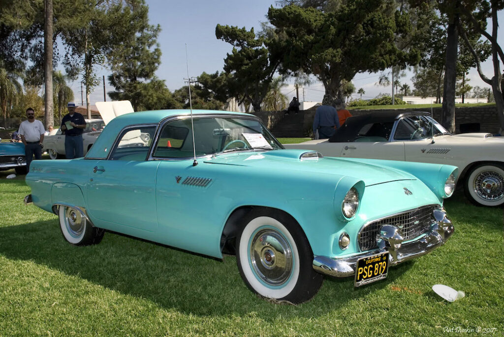 1955_T-Bird,_aqua 1955_T-Bird,_aqua